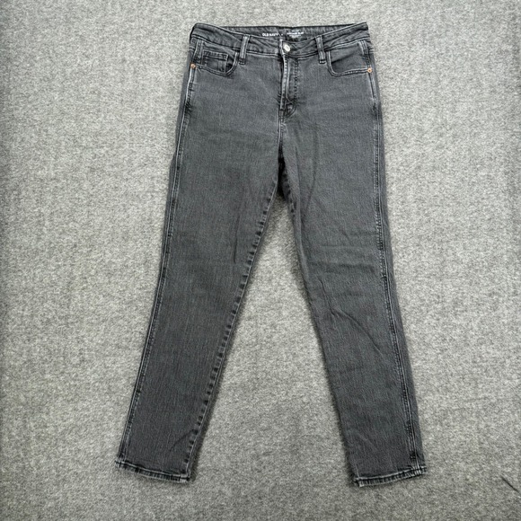 Old Navy Denim - Old Navy Womens Vintage Slim High Rise Charcoal Grey Jeans Size 4 Cropped